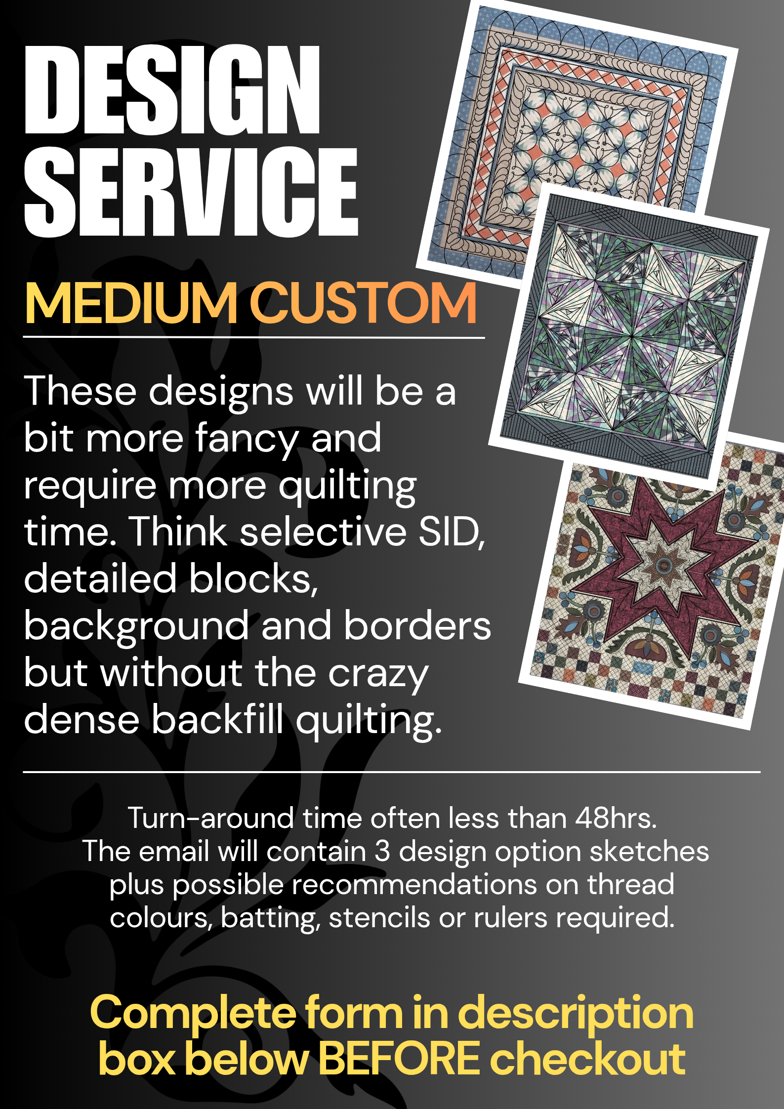Design Service - Medium Custom