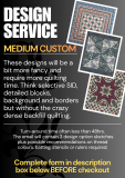 Design Service - Medium Custom